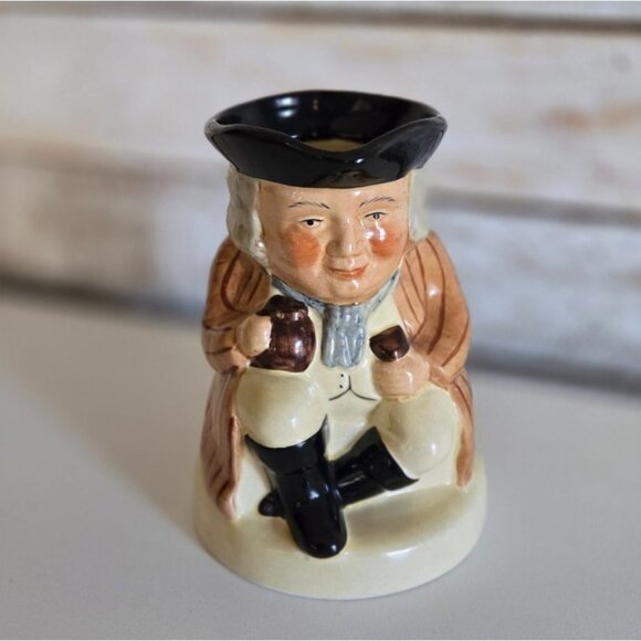 VTG Tony Wood studio Toby Jug Staffordshire England Hand painted - Picture 12 of 12